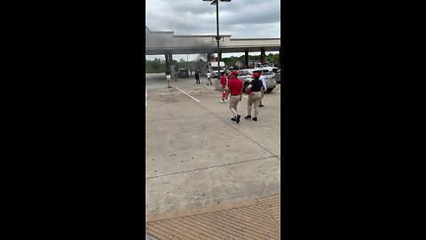 Buc-ees in Madisonville Texas Camper Fire On April 14,2023