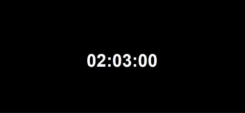 123 Minutes Countdown Timer - Can You Stay Focused For This Long?