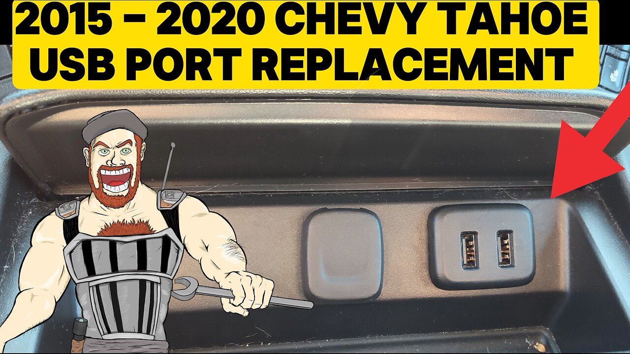 2015 - 2020 CHEVY TAHOE USB PORT REPLACEMENT TUTORIAL