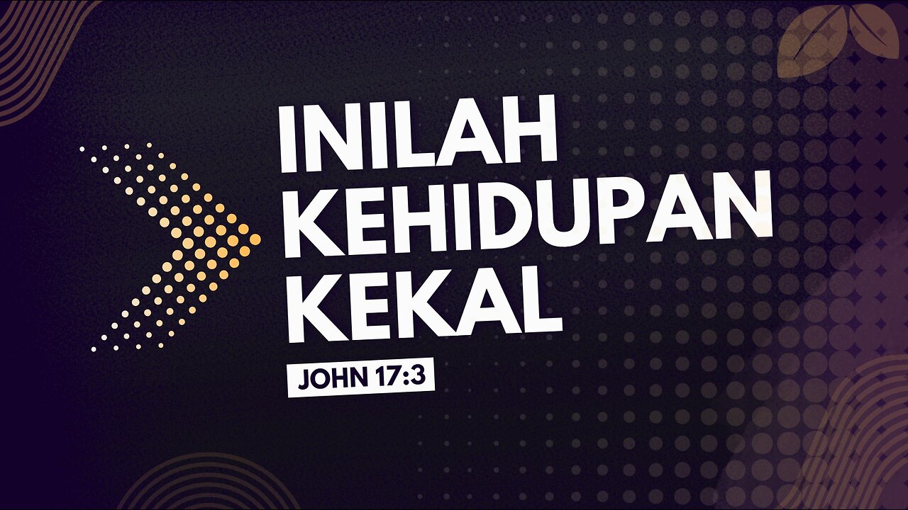 TOLAK ANAK BAPA TOLAK KEHIDUPAN KEKAL