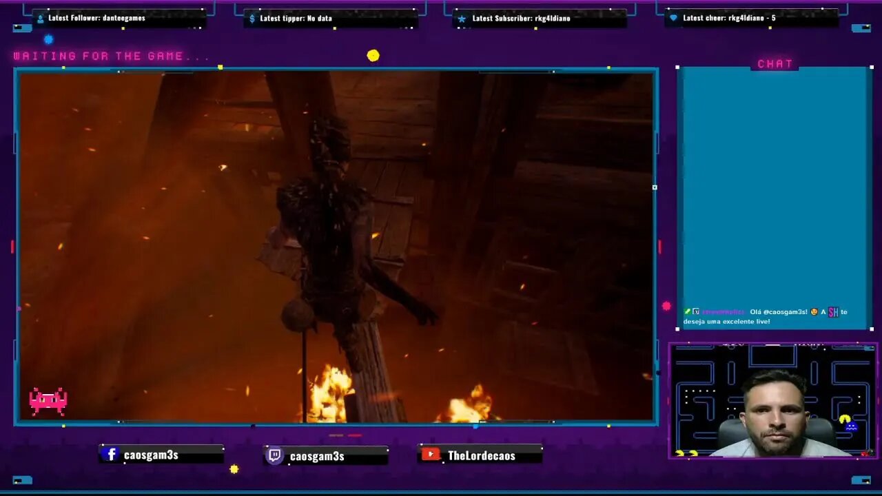 Transmissão ao vivo de Caos Games