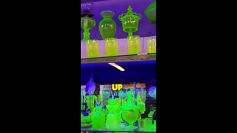 Uranium inside Glass?