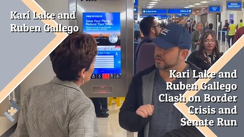 Kari Lake Confronts Gallego Arizona Senate Race Heats Up