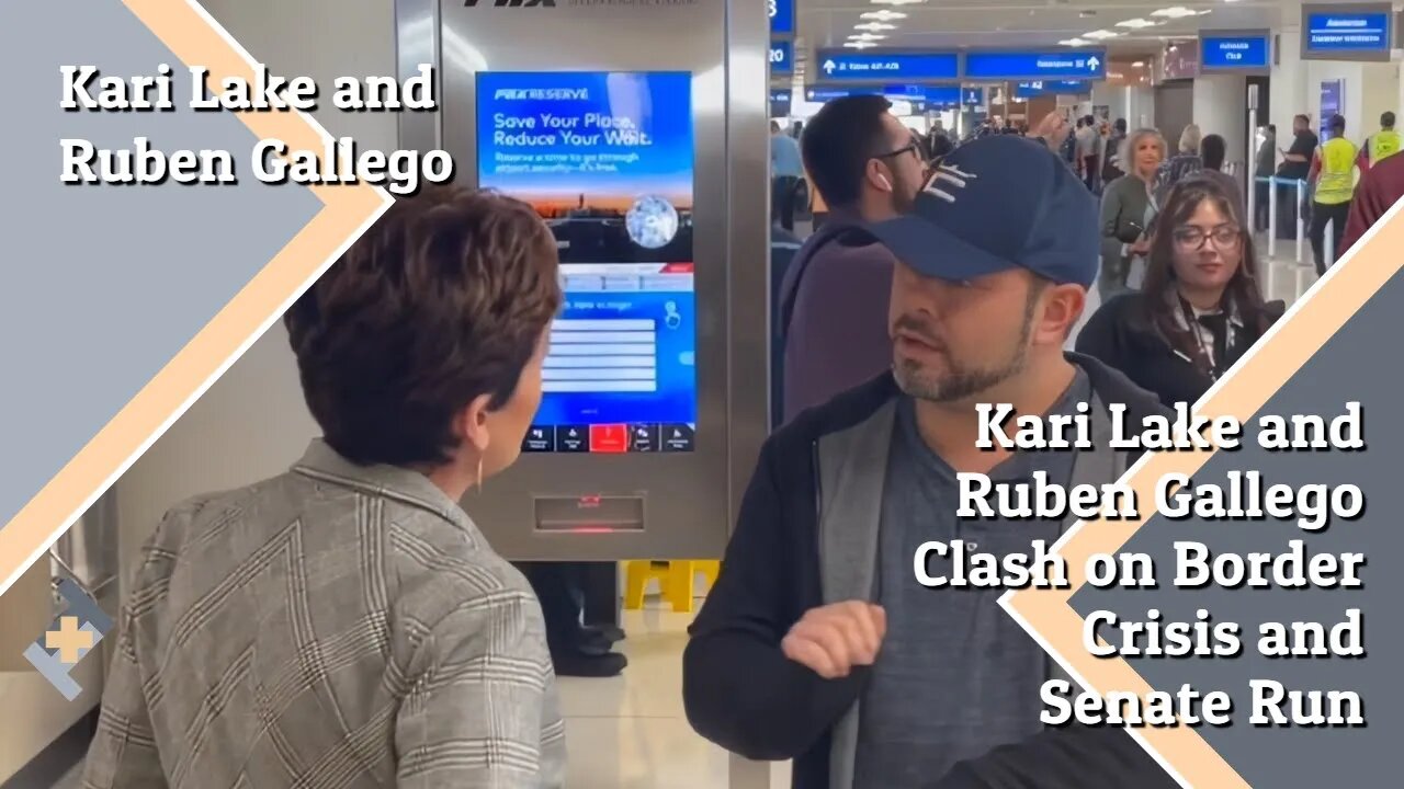 Kari Lake Confronts Gallego Arizona Senate Race Heats Up