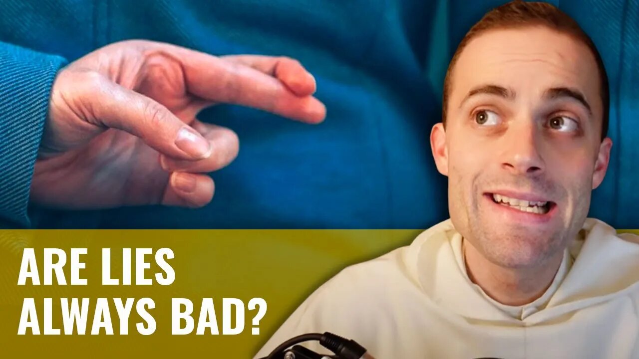 Is Lying ALWAYS Sinful? w/ Fr. Gregory Pine, OP