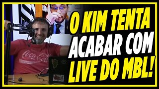 GUERRA: KIM TENTA DERRUBAR LIVE DO MBL! | Cortes do MBL