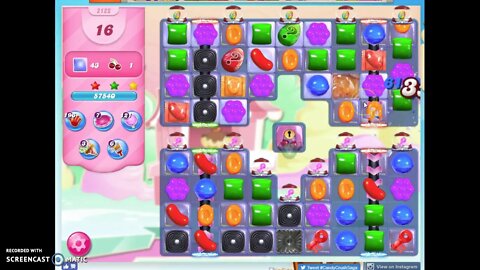 Candy Crush Level 2122 Audio Talkthrough, 3 Stars 0 Boosters