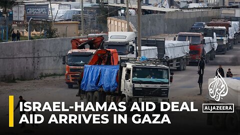 Aid for Israeli captives and Palestinian civilians arrives in Gaza