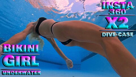 Underwater GirlSwim No Music Or Edit Full Swim | Bikini Girl Zoey