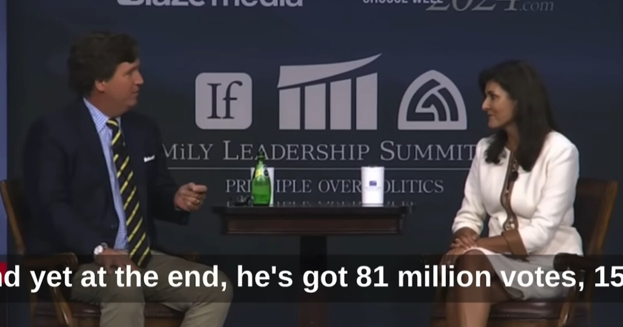 Tucker Carlson ask Nikki Haley on Climate Change