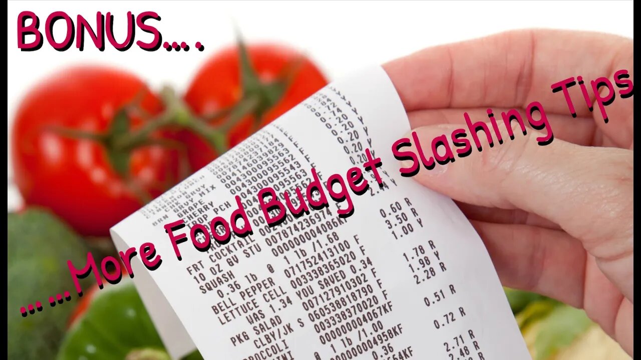 Bonus Episode - #4a More "Slashing Grocery Bill Tips" #foodbudget, #budgeting, #personalfinance