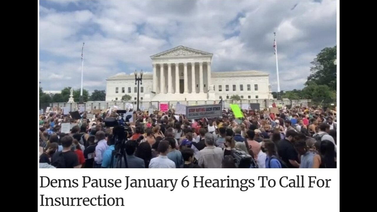 Roe vs Wade: Lunatic Lefties Can Not Make Themselves Look Any Worse
