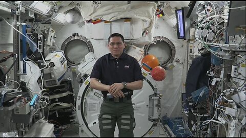 Expedition 69 astronaut Frank rubion talk with ABC's good