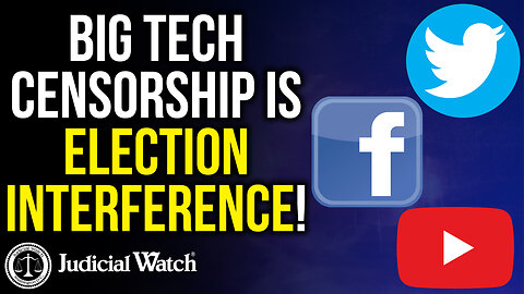 FITTON: Big Tech Censorship is ELECTION INTERFERENCE!