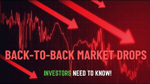 How Rare Are Back-to-Back Market Drops The Surprising Truth Investors Need to Know!
