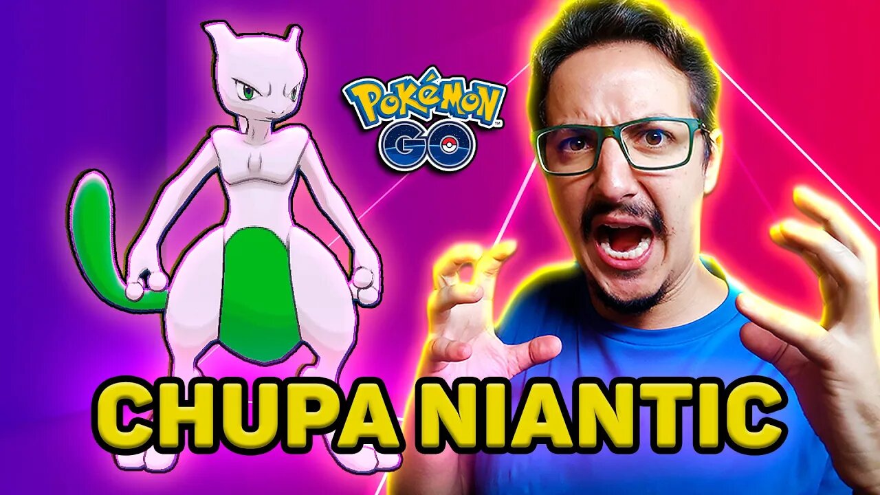 CHUPA NIANTIC! SAGA MEWTWO SHINY CHEGA AO FIM! GAMEPLAY POKÉMON GO!