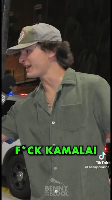 Benny Johnson Asks What Would You Say To Kamala