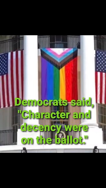 Biden and Democrats Idea of "Decency".