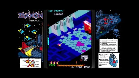 MyRetrozz Playz Zaxxon