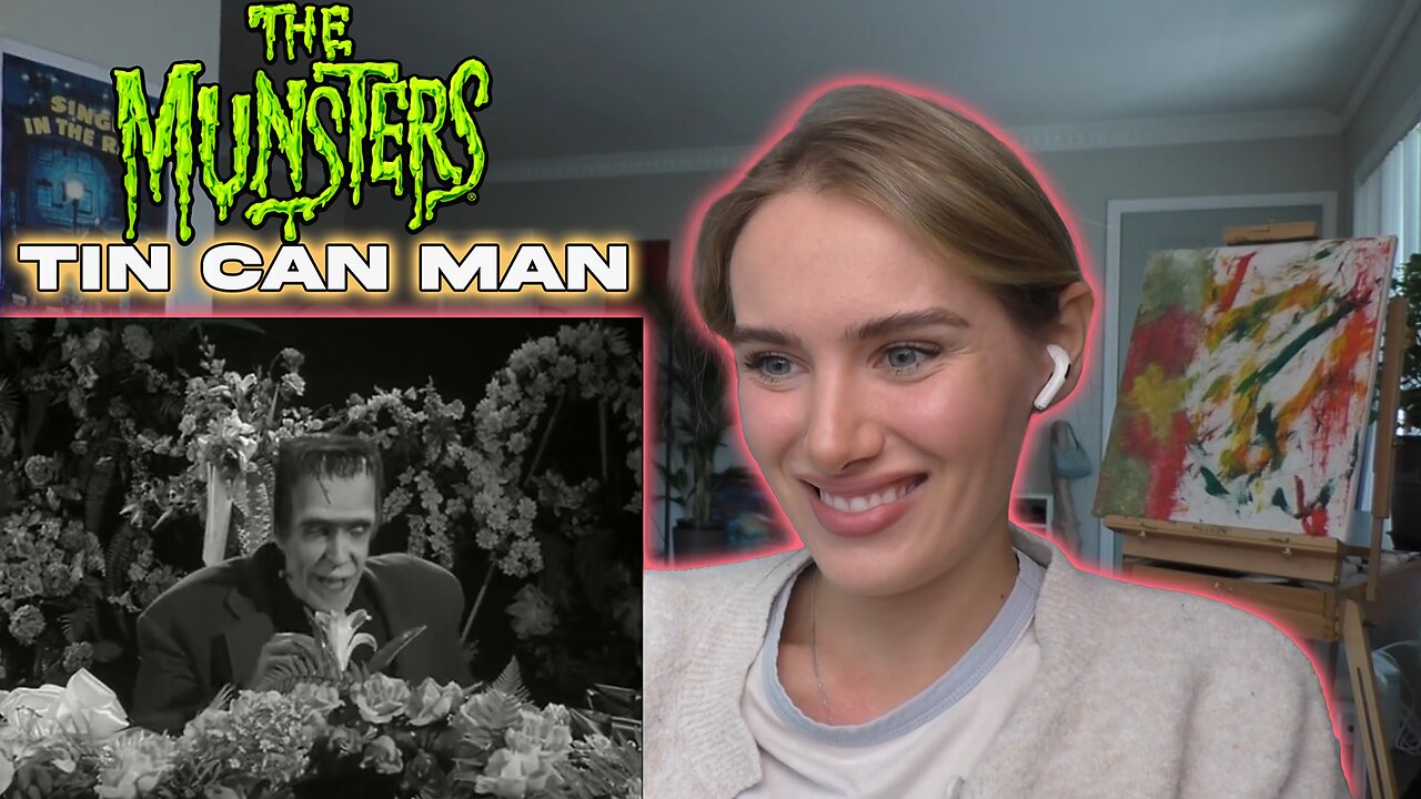 The Munsters Ep 7-Tin Can Man!! My First Time Watching!!