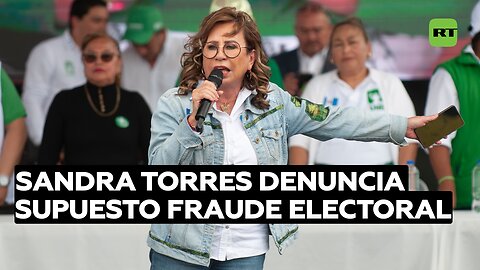 El partido de Sandra Torres presenta una denuncia de supuesto fraude electoral