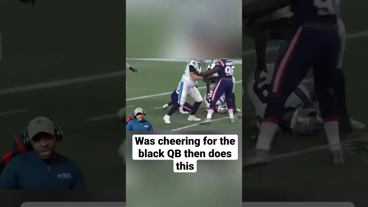 I Was Cheering For The Black QB Then He Immediately Let’s Me Down