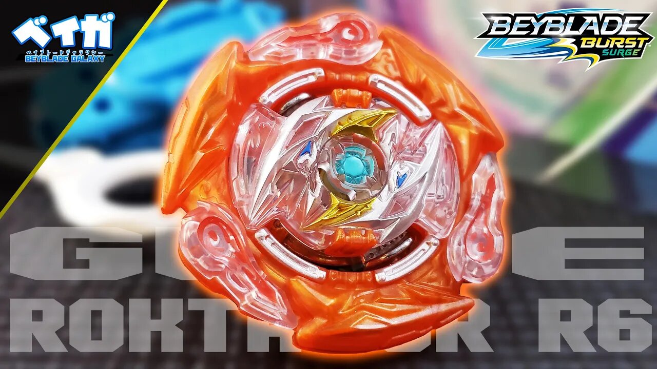 Abrindo e analisando GLIDE ROKTAVOR R6 - Beyblade Burst Surge