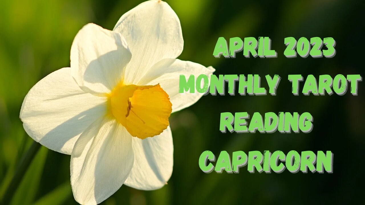 CAPRICORN - Healing an old wound! #tarot #tarotary #capricorn #april #monthlyreading #capricorntarot