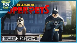 DC LIGA DOS SUPERPETS - Teaser do Batman (Dublado)