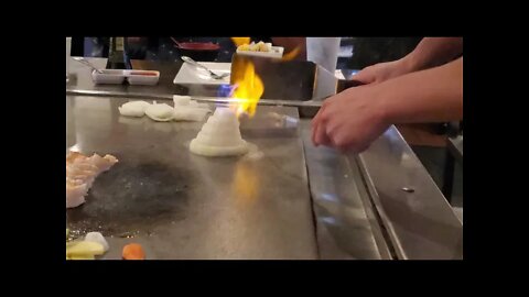 HIBACHI STEAKHOUSE VOLCAN RANCHO MIRAGE CALIFORNIA 🇺🇸🌎 NIPON
