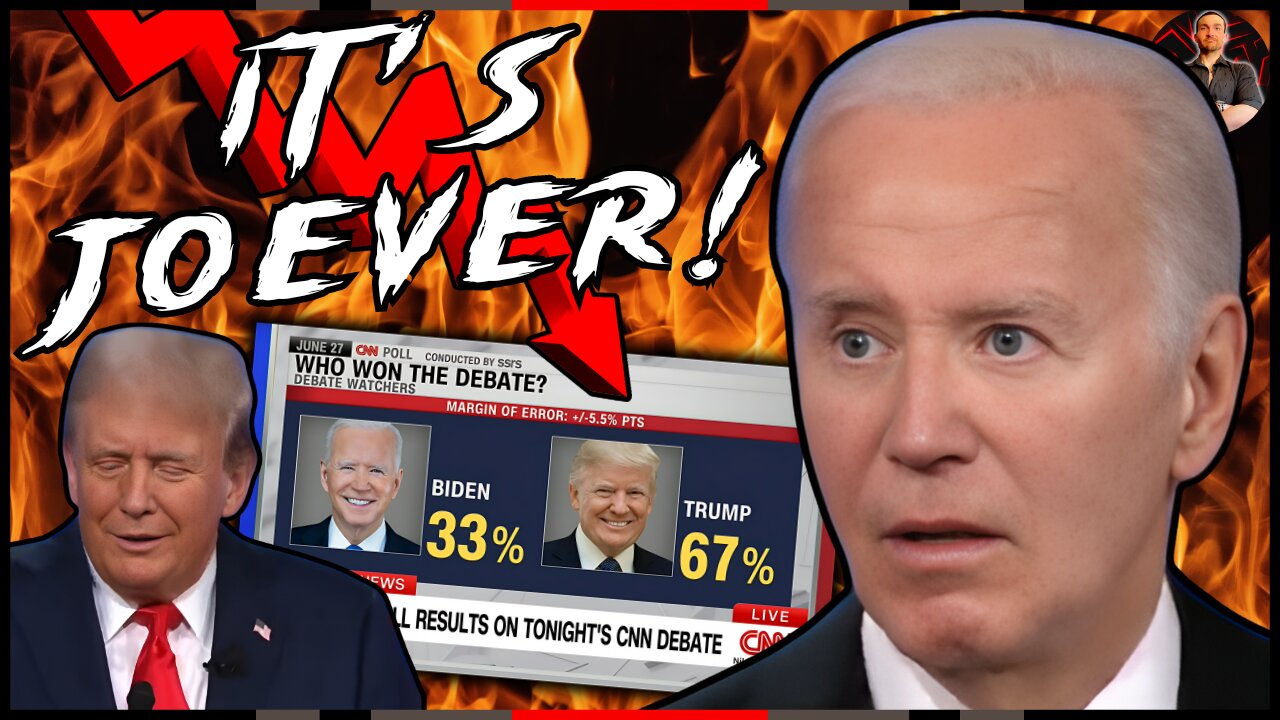 Biden MELTDOWN at CNN Debate! He MUST Step Down! Total TRUMP Victory!