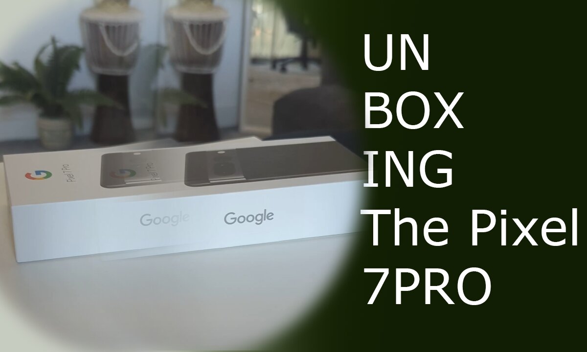 Google Pixel 7 Pro quick unboxing