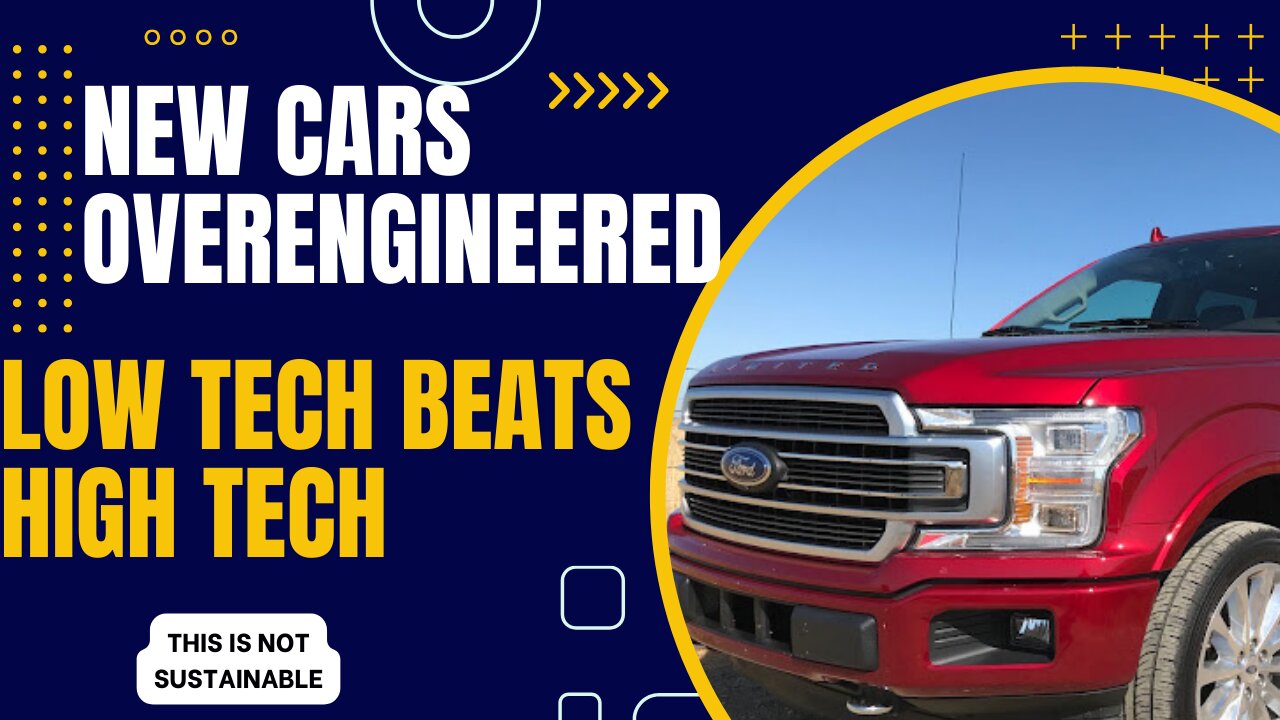 Old Tech Beats New Tech--A 2018 Limited Ford Truck $5600 repair