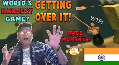 Getting Over It | most rage game 😡 | gameplay