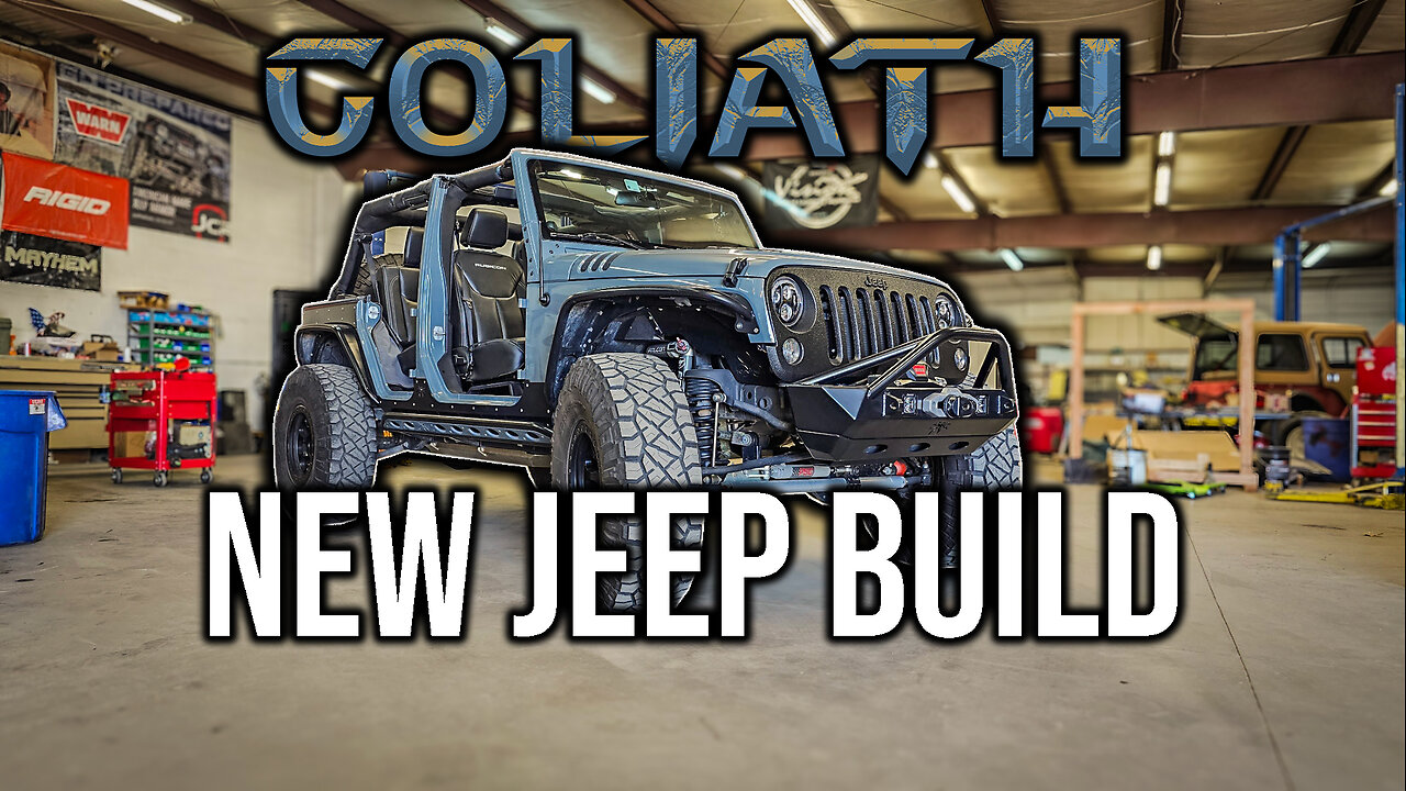 WE ARE BUILDING THE ULTIMATE MALL CRAWLER | #GOLIATH Ep. 1