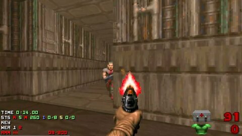 Doom 2 Sol Ank Level 2 UV with 39% in 0:42 (Garbage map)