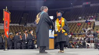 Milwaukee Public School seniors celebrate graduating