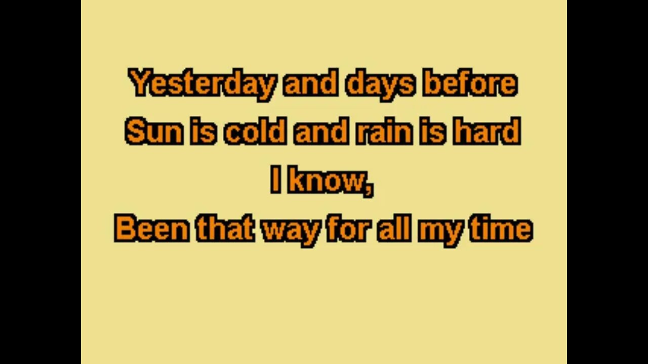 TU053 06 C C R Have You Ever Seen The Rain