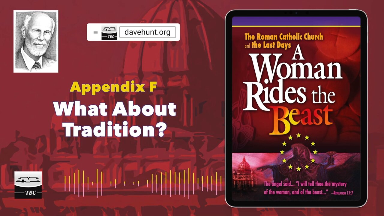 What About Tradition? - Appendix F