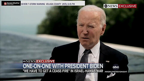Biden's Train Wreck Interview With David Muir: Hunter, Trump, Netanyahu, Insane Border Comment