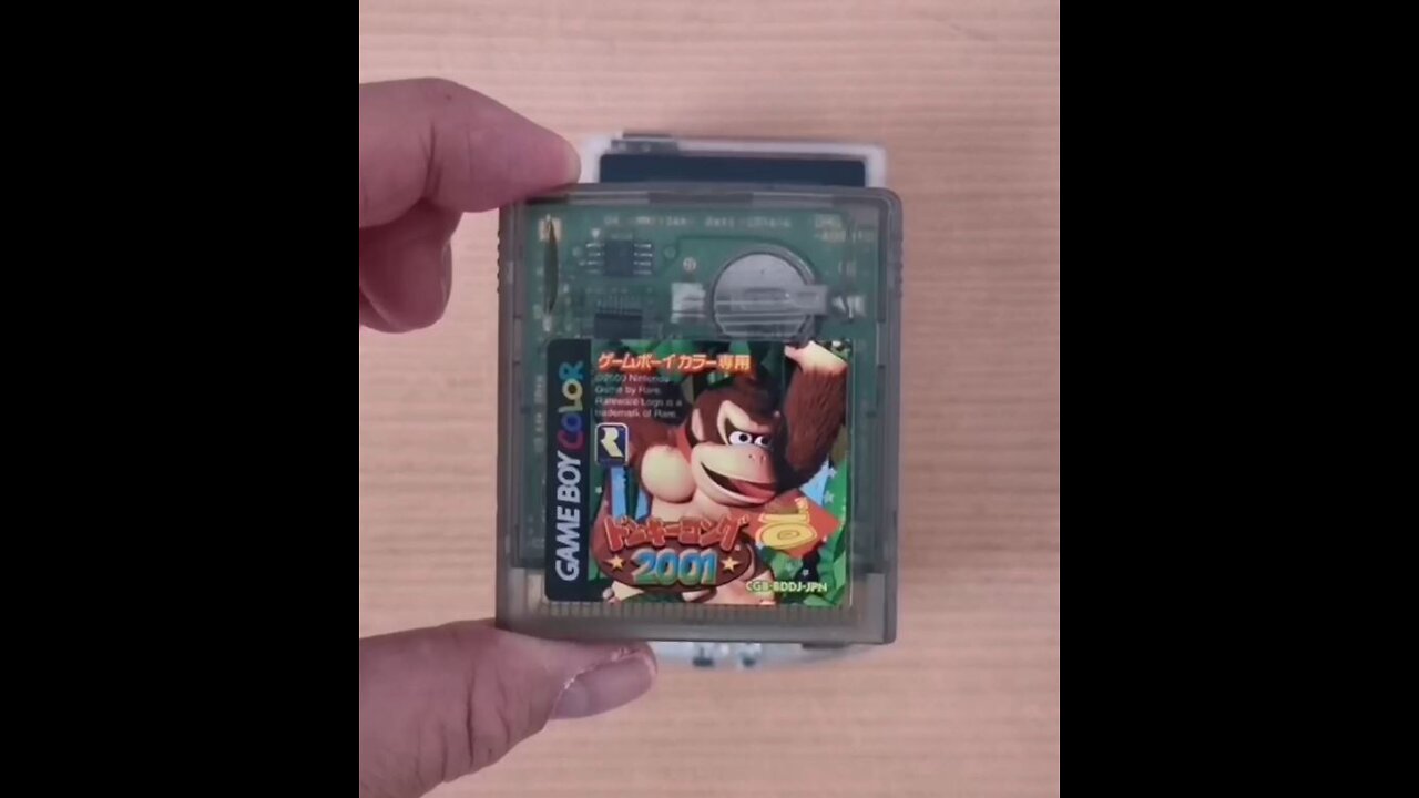 Donkey Kong 2001 known as Donkey Kong Country for the Game Boy Color