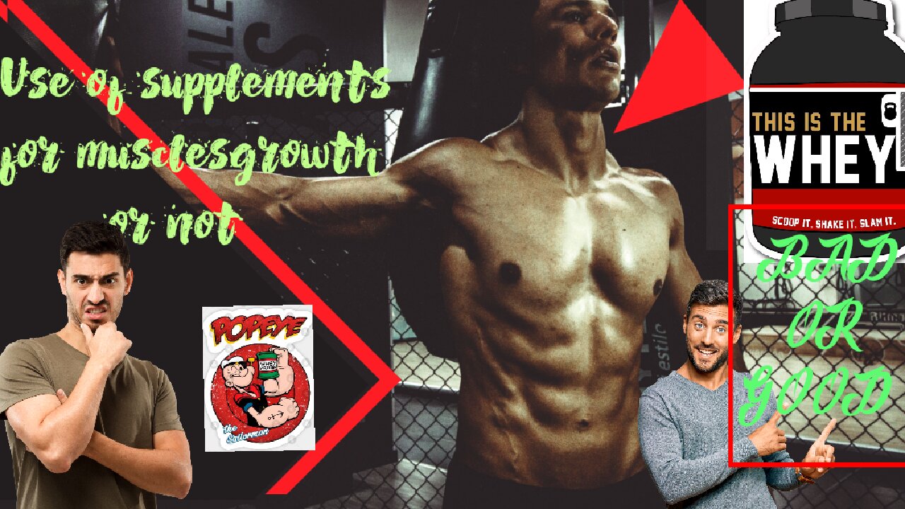 Use supplements for muscles growth or not