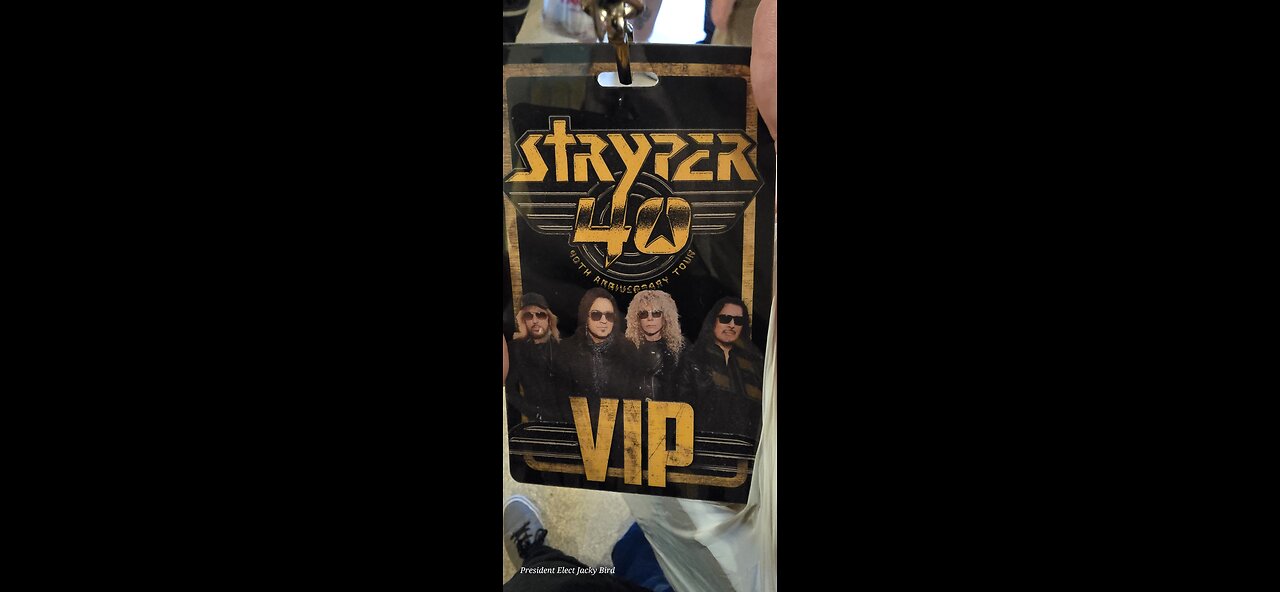 Stryper at temple live Fort Smith, AR!!!