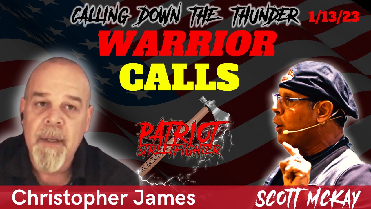 1.13.23 Patriot Streetfighter w/ Chris James, Pushback on Corporations Masquerading As Governments