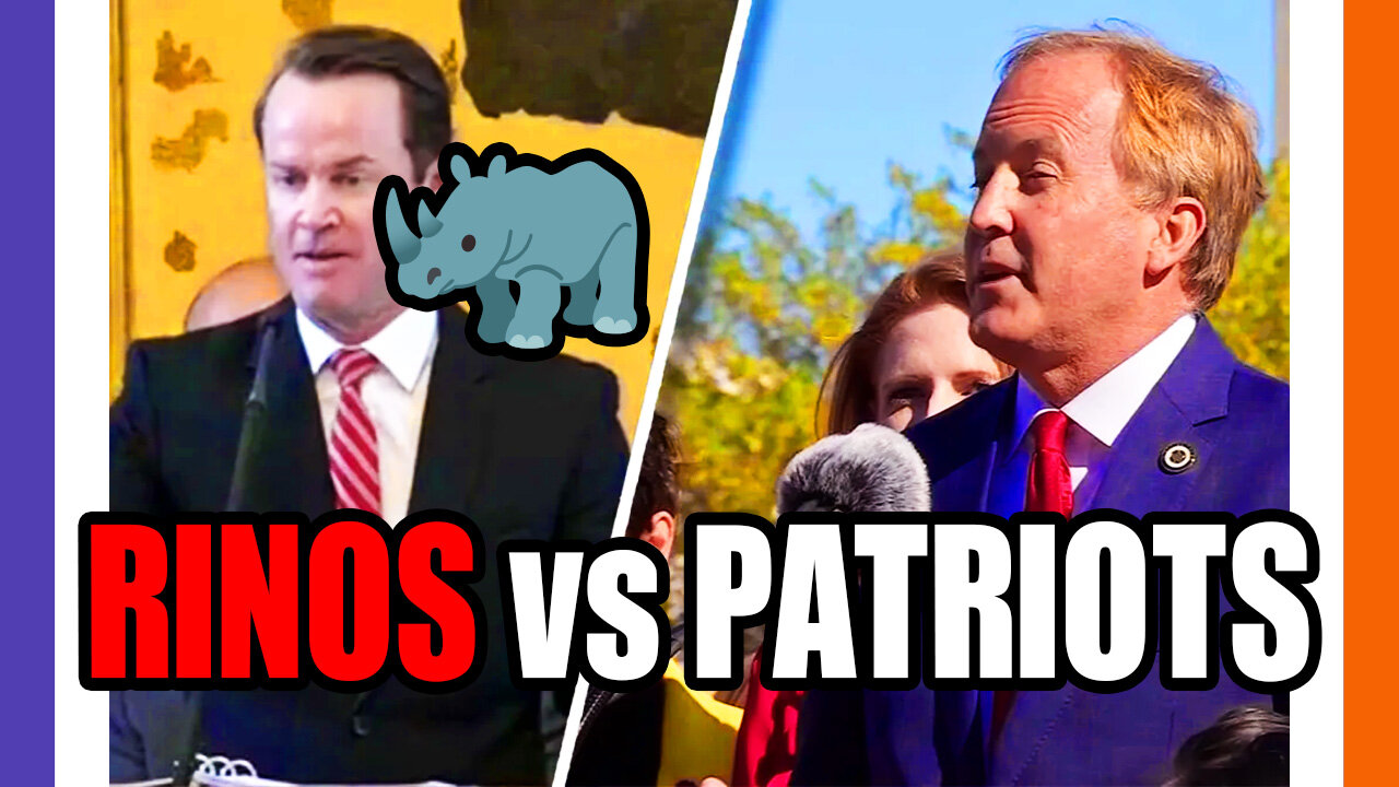 Texas RINOs Declare War Against Ken Paxton Allies