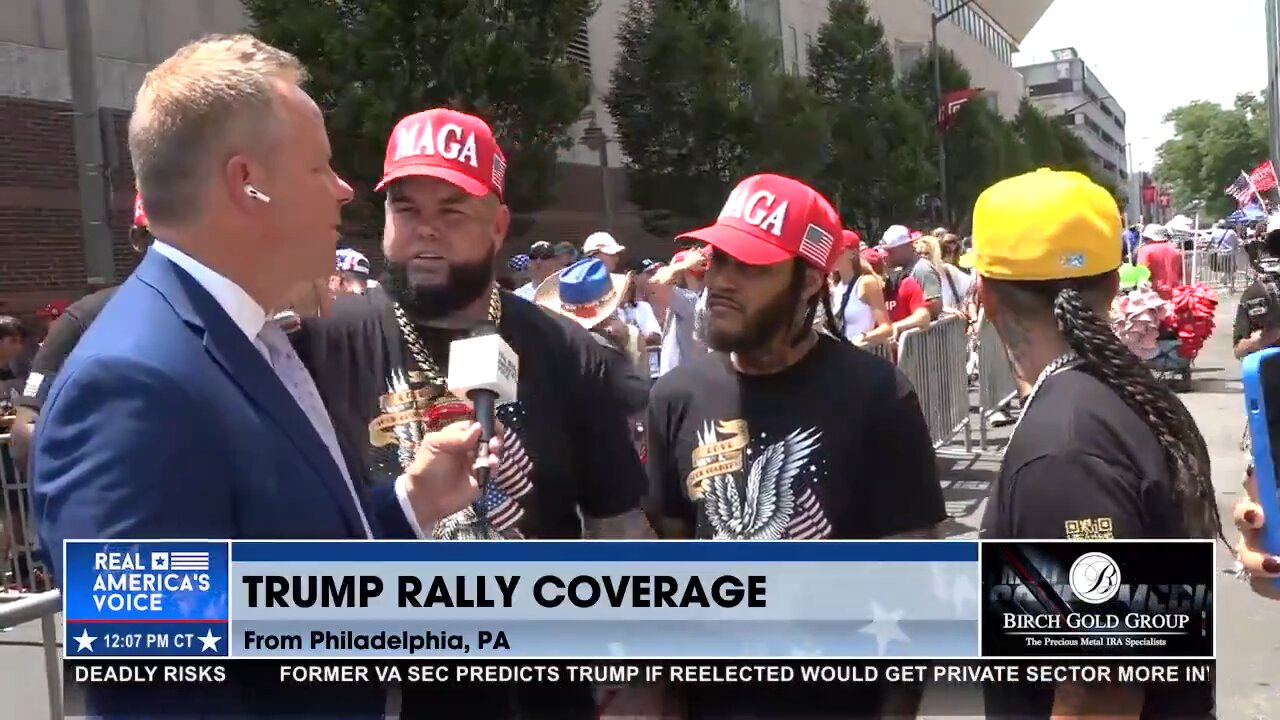 Massive Turnout for President Trump in Philadelphia