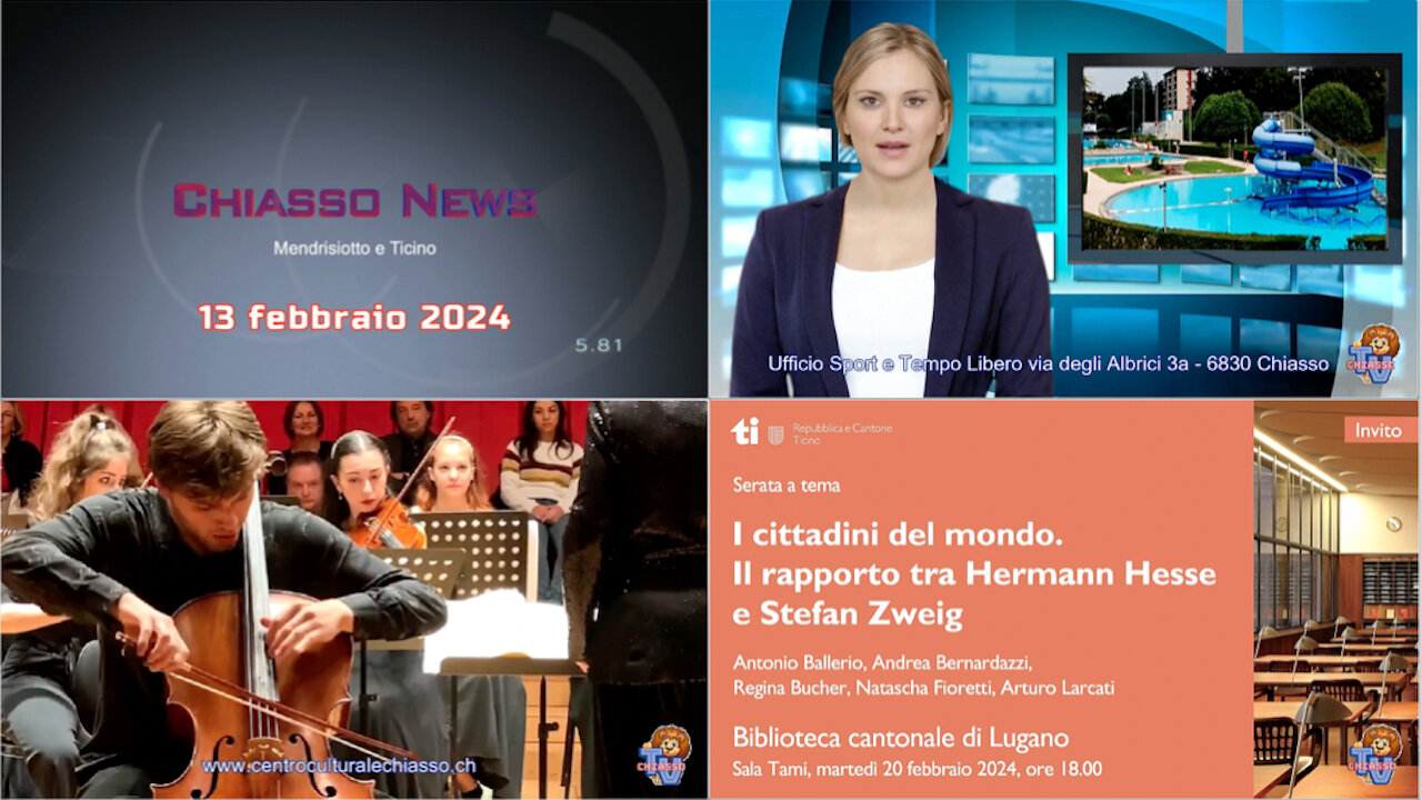 Chiasso News 13 febbraio 2023