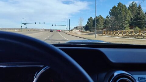 Real quick drive in the Supercharged Shelby GT