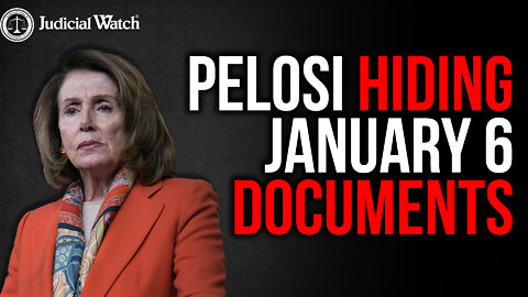 Pelosi Congress Hides 1/6 Videos Under "Sovereign Immunity" Privilege