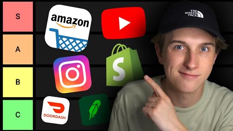 Online Business Side Hustle Tier List